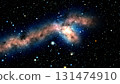 starry sky nebula 131474910