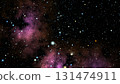 starry sky nebula 131474911