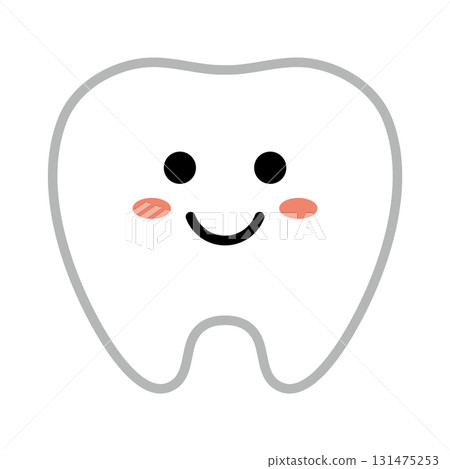 Teeth smile illustration Teeth smile illustration 131475253