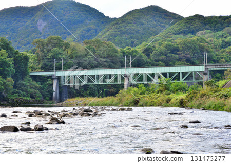 秋日利根川風景 - 上越線鐵橋 - 棚下不動附近景色 秋日利根川風景 - 上越線鐵橋 - 棚下不動附近景色 131475277