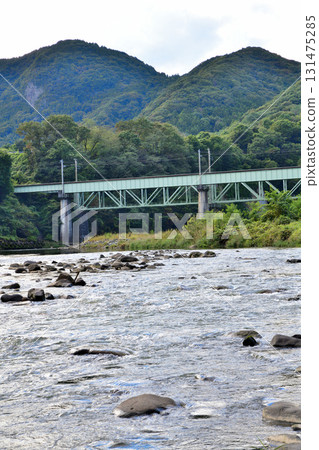 秋日利根川風景 - 上越線鐵橋 - 棚下不動附近景色 秋日利根川風景 - 上越線鐵橋 - 棚下不動附近景色 131475285