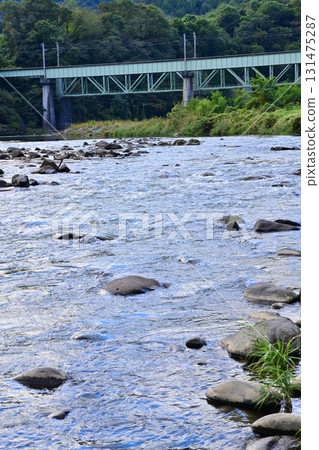 秋日利根川風景 - 上越線鐵橋 - 棚下不動附近景色 131475287