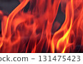 Burning flame background 131475423