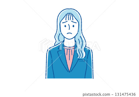 陷入困境的年輕女員工 131475436