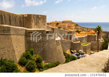 fortress of the city of Dubrovnik in Croatia fortress of the city of Dubrovnik in Croatia 131476431