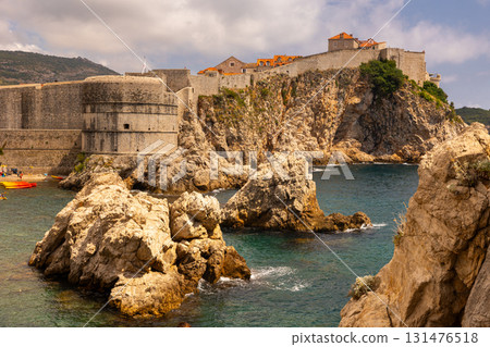 Dubrovnik against the backdrop of the Andreatic Sea Dubrovnik against the backdrop of the Andreatic Sea 131476518