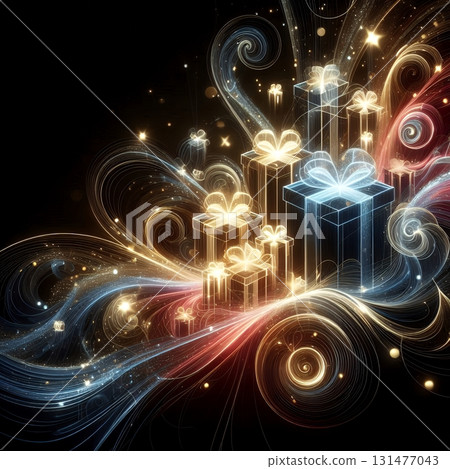 Glowing Gifts: Enchanted Holiday Presents with Generative AI. 131477043