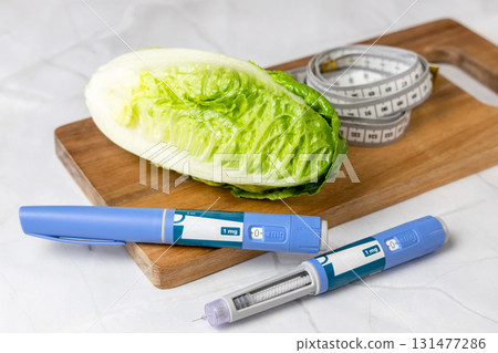 Original Danish Ozempic Insulin injection pen for diabetics and vegetables. 131477286
