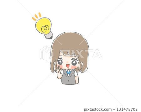 Inspiration Female office worker Inspiration Female office worker 131478702