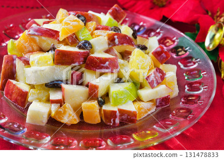 Mexican Christmas Apple Salad Mexican Christmas Apple Salad 131478833