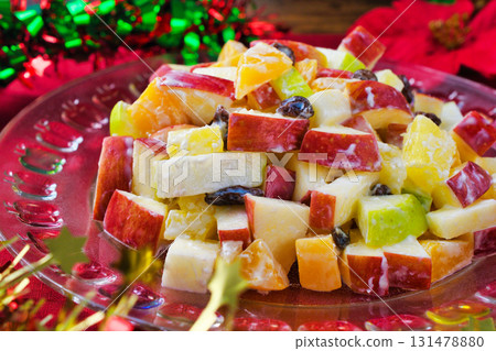 Mexican Christmas Apple Salad Mexican Christmas Apple Salad 131478880