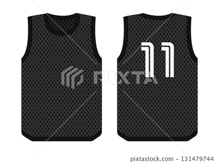 Training bibs vector template illustration 131479744