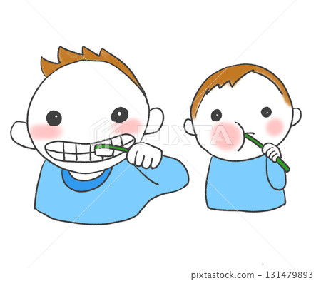 孩子刷牙 孩子刷牙 131479893