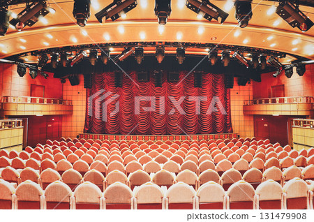 Onboard theater and seating Onboard theater and seating 131479908