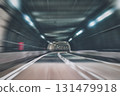 在高速公路的隧道風景 131479918