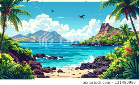 Vintage Postcard of Galapagos Islands 131480986