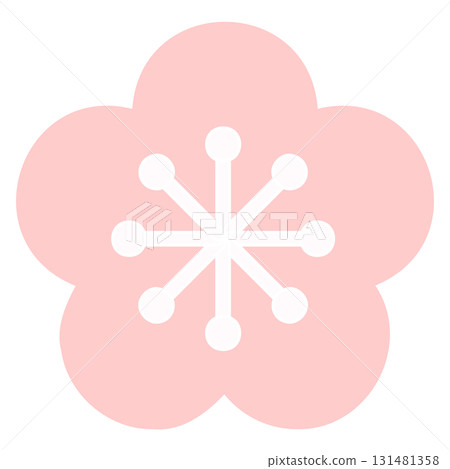 簡單的梅花插圖-1-3 簡單的梅花插圖-1-3 131481358