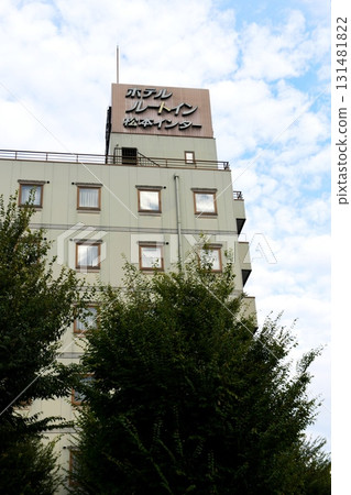 [Exterior of Hotel Route Inn Court Matsumoto Inter in Matsumoto City] 131481822