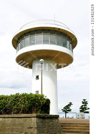 [Exterior of the "Toyama New Port Observation Deck" in Minamisuiro Green Park, Imizu City] 131482829