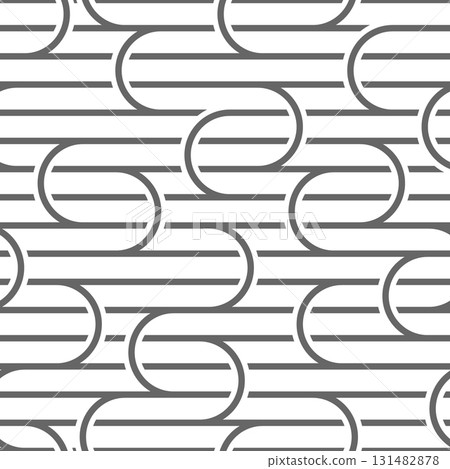 Seamless pattern of linear geometric shapes. Background for banner, poster, screensaver, decoration, interior and creative idea Seamless pattern of linear geometric shapes. Background for banner, poster, screensaver, decoration, interior and creative idea 131482878