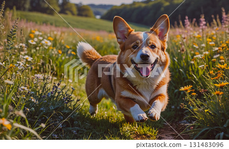 Group of people sit around a fire by a lake, enjoying the sunset. Scene is peaceful and relaxing, as the group of friends share a moment together in nature Group of people sit around a fire by a lake, enjoying the sunset. Scene is peaceful and relaxing, as the group of friends share a moment together in nature 131483096