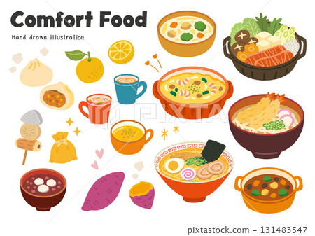 冬季美味暖心料理插圖 冬季美味暖心料理插圖 131483547