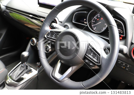 Inside the car Inside the car 131483813
