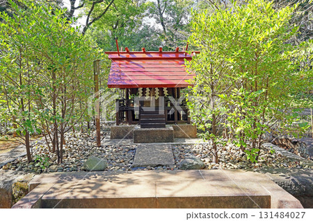 赤坂冰川神社（港口） 131484027