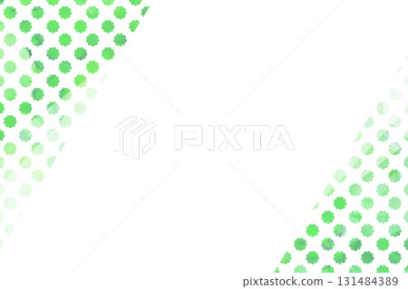 Polka dot background floral pattern frame Polka dot background floral pattern frame 131484389