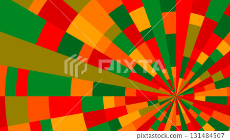 Concentrated lines mosaic pattern background image 131484507