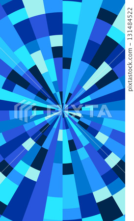 Concentrated lines mosaic pattern background image 131484522