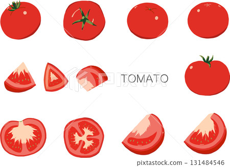 新鮮番茄向量圖 新鮮番茄向量圖 131484546