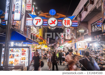 《Tokyo》Ameyoko Shopping Street/Ueno Busy Market 131484580