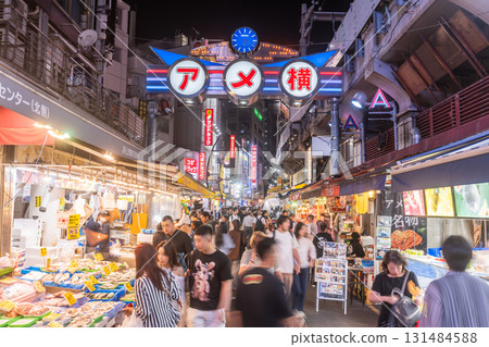 《Tokyo》Ameyoko Shopping Street/Ueno Busy Market 《Tokyo》Ameyoko Shopping Street/Ueno Busy Market 131484588