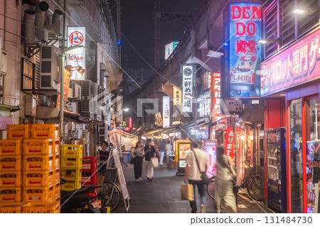 《Tokyo》Ueno station square・guard bar street 《Tokyo》Ueno station square・guard bar street 131484730