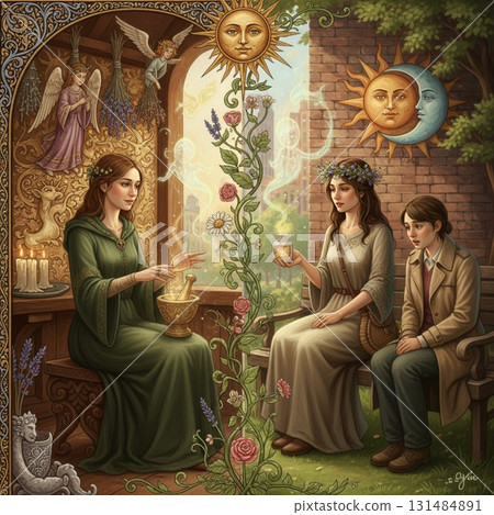 The Witch and the Listening Witch 131484891