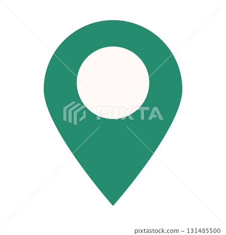 位置圖示風格插畫素材 位置圖示風格插畫素材 131485500