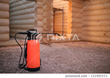 Disinsection of a wooden house Disinsection of a wooden house 131485551