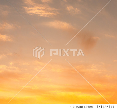 Dramatic autumn sunset sky Dramatic autumn sunset sky 131486144