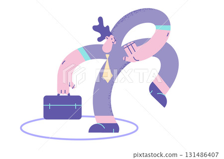 Comfort zone, managing routine concept 131486407