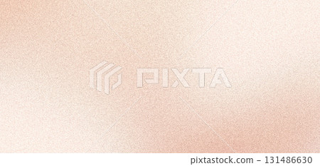 Beige pink grainy gradient background, light cosmetics mineral makeup face powder smooth blurred backdrop 131486630