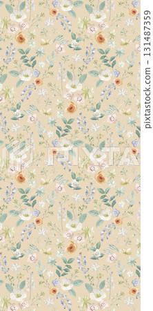 Assorted Hand painted Floral Animal And Scenic Patterned Decorative Paper Collection 131487359