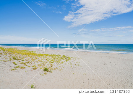 袋井市戶笠海岸風景（靜岡縣） 131487593