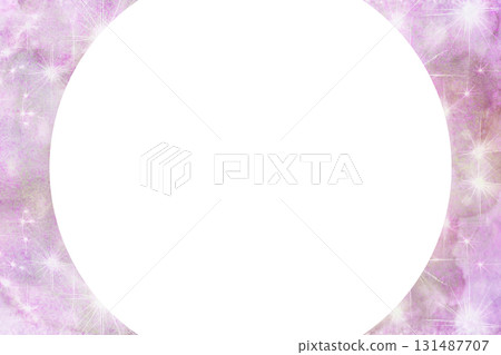 圓形框架月亮空間 131487707