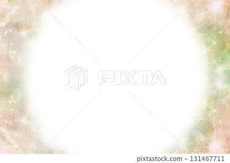 Round Frame Moon Space 131487711