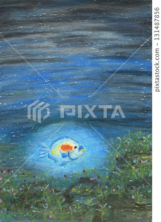 Mysterious fish on the seabed Mysterious fish on the seabed 131487856