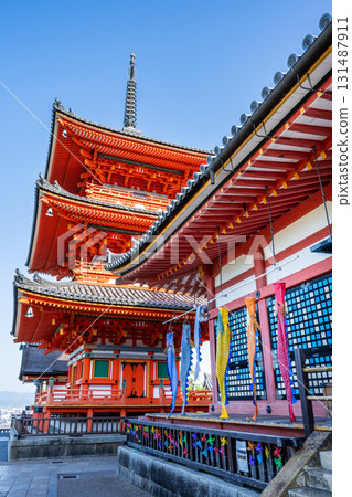 Kiyomizu-dera Temple in ear 131487911