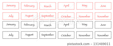每月郵票套裝 1月~12月 每月郵票套裝 1月~12月 131489011