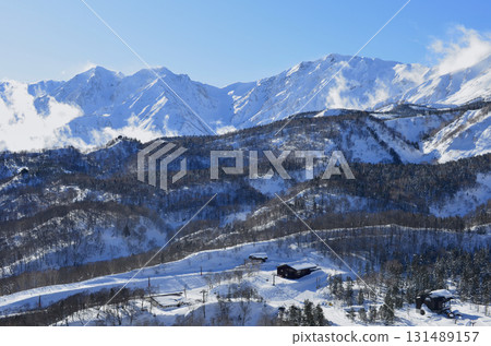 Tsugaike Kogen Ski Resort - View of Mount Hakuba from the summit of Tsuganomamori 131489157