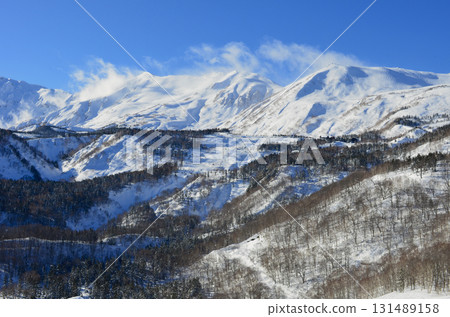 Tsugaike Kogen Ski Resort - View of Mount Hakuba from the summit of Tsuganomamori 131489158